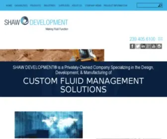 Shawdev.com(Shaw Development) Screenshot
