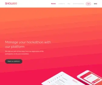 Shawee.io(Online hackathon) Screenshot