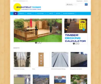 Shawfieldtimber.co.uk(Timber Decking) Screenshot