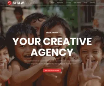 Shawgroup.asia(Advertising Agency) Screenshot