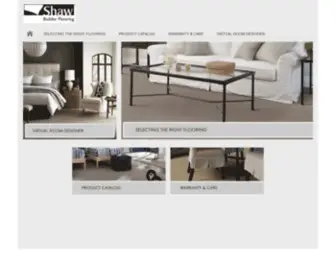 Shawhf.com(Shaw Builder Flooring) Screenshot