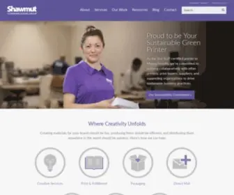 Shawmutdelivers.com(Shawmut Communications Group) Screenshot