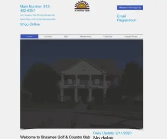 Shawneegolfcc.com(Shawnee Golf & Country Club) Screenshot