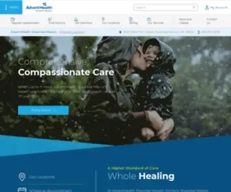 Shawneemission.org(Shawnee Mission Medical Center) Screenshot