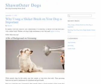 Shawnoster.com(ShawnOster Dogs) Screenshot