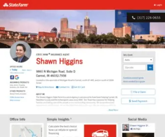 Shawnrhiggins.com(State Farm®) Screenshot