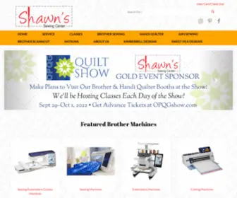 Shawnsewingcenter.com(Shawnsewingcenter) Screenshot