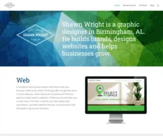 Shawnwright.net(Shawn Wright) Screenshot