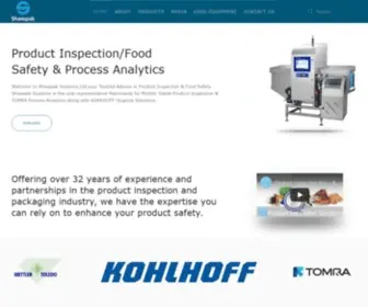 Shawpak.com(Industrial Hygiene Equipment) Screenshot