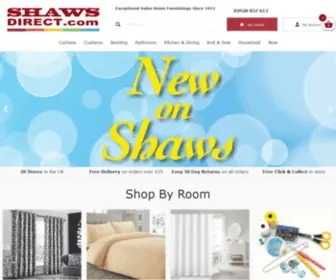 Shawsdirect.com(ShawsDirect for Curtains) Screenshot