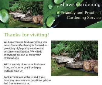 Shawsgardening.com(Shaws Gardening) Screenshot