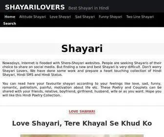 Shayarilovers.in(Hindi Shayari) Screenshot