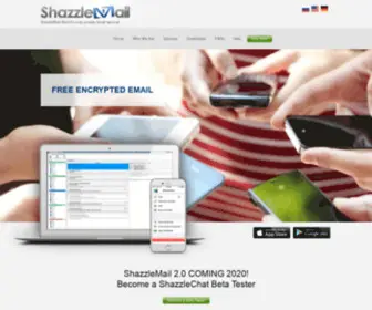 Shazzlemail.com(Warp Master Theme) Screenshot