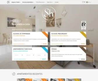 Shbarcelona.com.br(Apartamentos em Barcelona) Screenshot