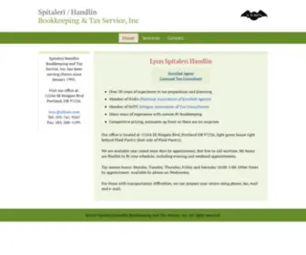 Shbats.com(Spitaleri/Handlin Bookkeeping And Tax Service) Screenshot