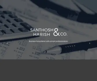 Shca.co.in(Santhosh & Harish & Co) Screenshot