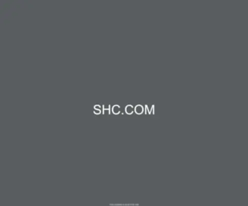 SHC.com(Website Design) Screenshot