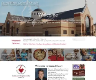 Shconroe.org(Sacred Heart Catholic Church) Screenshot