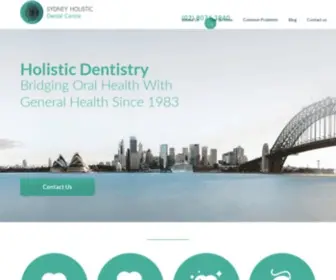 SHDC.com.au(Holistic Dentistry & Dental Care) Screenshot