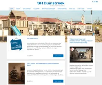 Shdeduinstreek.nl(SH De Duinstreek) Screenshot