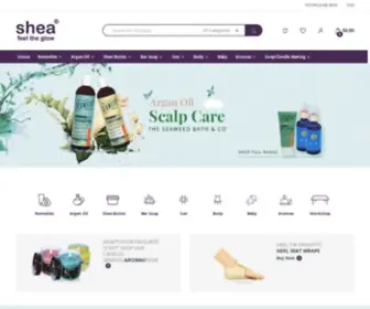 Shea.com.sg(Argan Oil Singapore) Screenshot