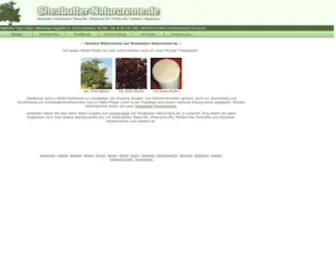 Sheabutter-Naturcreme.de(Sheabutter) Screenshot