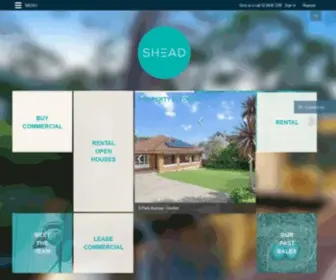 Shead.com.au(Shead Property specialising in Commercial and Residential property in Sydney's Upper North Shore) Screenshot