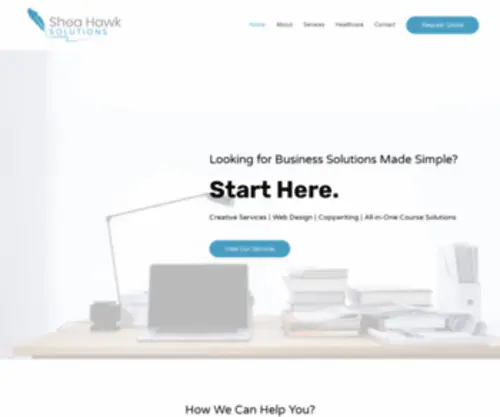 Sheahawksolutions.com(Shea Hawk Solutions) Screenshot