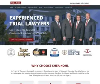 Sheakohllaw.com(Shea Kohl Law) Screenshot