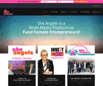 Sheangelinvestors.com(She Angels) Screenshot