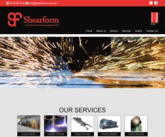 Shearform.com.au(Shearform) Screenshot