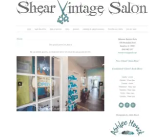 Shearvintagesalon.com(Shear Vintage Salon Shear Vintage Salon) Screenshot