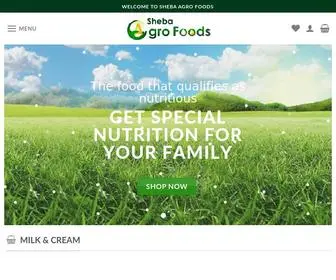 Shebaegrofoods.com(Online Food Services) Screenshot