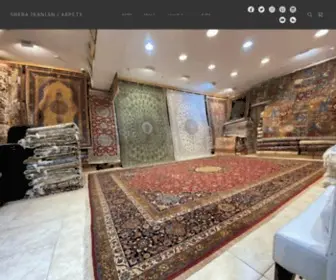 Shebairaniancarpets.com(Persian Carpets) Screenshot