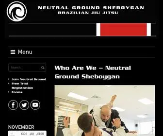 Sheboyganbjj.com(Neutral Ground Sheboygan) Screenshot