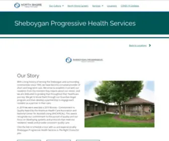 Sheboyganprogressivehs.com(Sheboygan Progressive Health Services) Screenshot