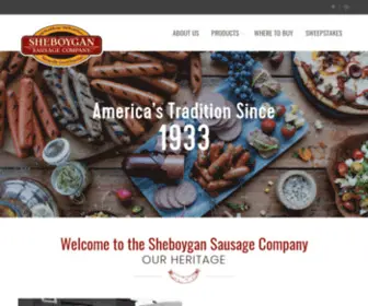 Sheboygansausage.com(Sheboygan Sausage) Screenshot