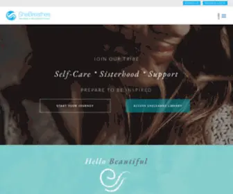 Shebreathesbalance.com(SheBreathes Balance & Wellness Studio) Screenshot