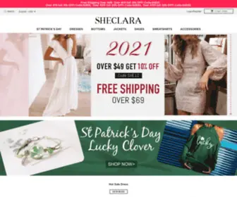 Sheclara.com(Notice) Screenshot