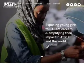 Shecodesforchange.org(Tanzania steam) Screenshot