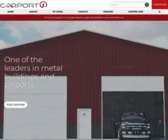 Shedbuy.com(Custom Carports) Screenshot