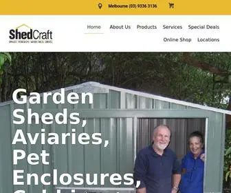 Shedcraft.com.au(Shed Craft) Screenshot