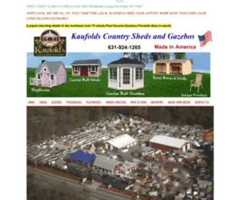 Sheds-Gazebos.com(Shed sales) Screenshot