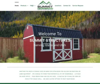 Shedsbysummitstructures.com(Shedsbysummitstructures) Screenshot