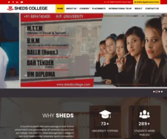 Shedscollege.com(Shedscollege) Screenshot