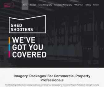 Shedshooters.com(Aerial Photography) Screenshot