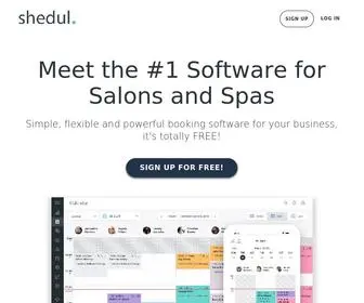 Shedul.com(Free Salon Software) Screenshot