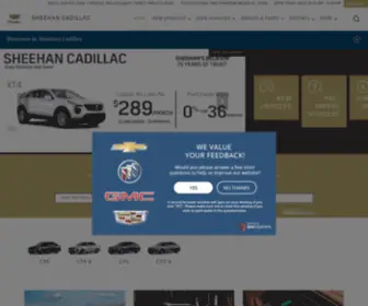 Sheehancadillac.com(Sheehan Cadillac in Pompano Beach) Screenshot