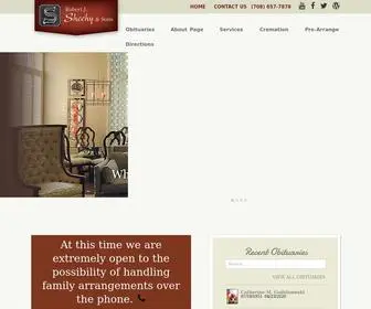 Sheehyfh.com(Sheehy Funeral Home) Screenshot
