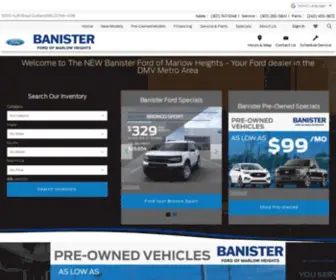 Sheehyfordmh.com(Banister Ford of Marlow Heights) Screenshot